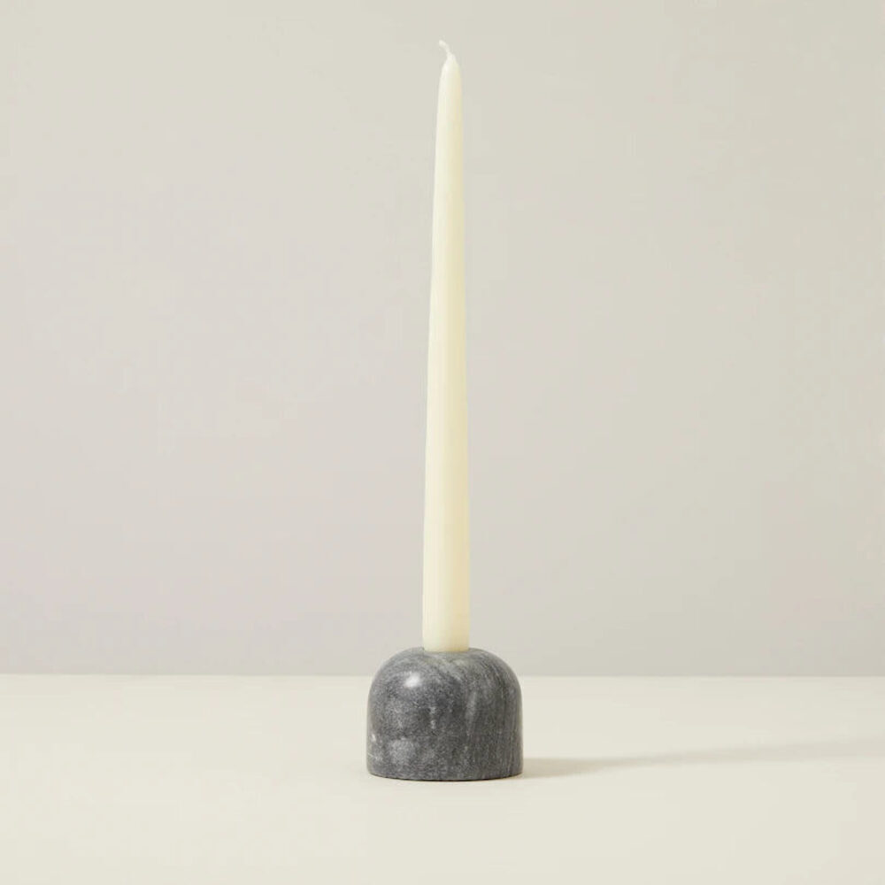 Marble Dual Function Taper/Tealight Candle Holder